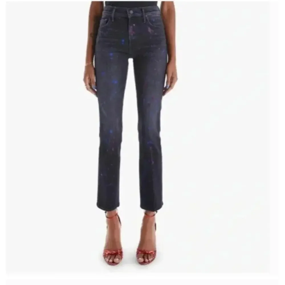 MOTHER The Insider Ankle Rain City Lights Jean Size 30
